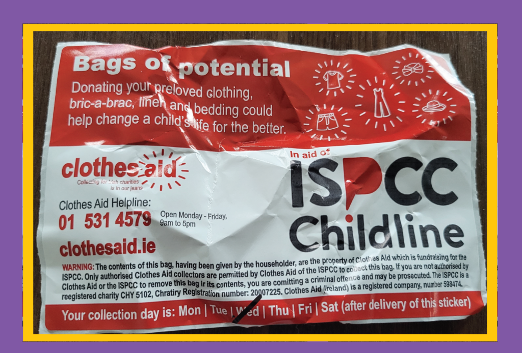 Warning: Bogus Clothing Collections - ISPCC